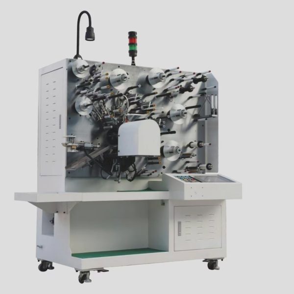 Winding machine for metallized capacitors